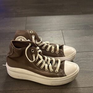 Converse Chocolate High-Top Sneakers
